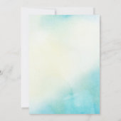 Alligator verjaardagsuitnodiging kaart (Achterkant)