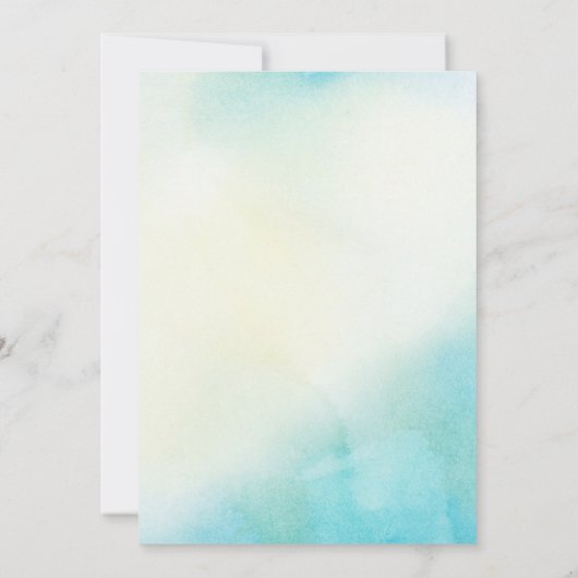 Alligator verjaardagsuitnodiging kaart (Achterkant)