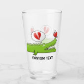 Alligator verliefd glas (Voorkant)