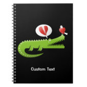 Alligator Verliefd Notitieboek (Voorkant)