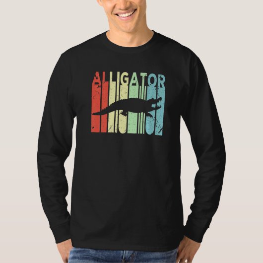 Alligator Vintage Unisex T-shirt (Voorkant)