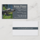 Alligator Visitekaartje (Voorkant / Achterkant)