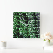 Alligator Wall Clock Square Vierkante Klok (Huis)