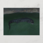Alligator ~ Wat zit er in de Donker? Briefkaart (Voorkant)