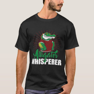 Alligator Whisperer voor gatorjagers T-shirt