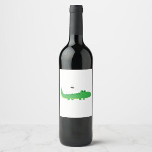 Alligator Wijn Etiket