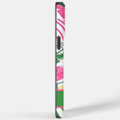 Alligator Wijn Roze Groen Preppy Gepersonaliseerd Case-Mate iPhone Case (Achterkant / Rechts)