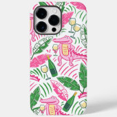 Alligator Wine Pink Green Preppy Case-Mate iPhone Case (Achterkant)