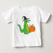 Alligator Witch met Halloween Pumpkin (Voorkant)