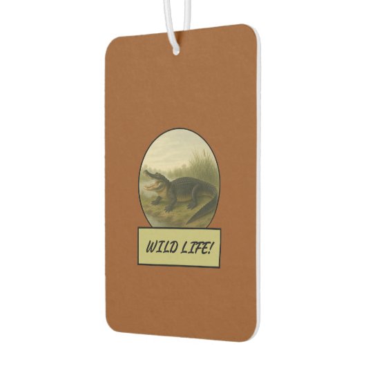 Alligator Zadelbruin Auto/Vrachtwagen Luchtverfris Luchtverfrisser (Links)