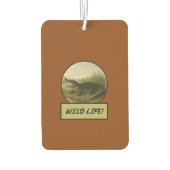 Alligator Zadelbruin Auto/Vrachtwagen Luchtverfris Luchtverfrisser (Achterkant)