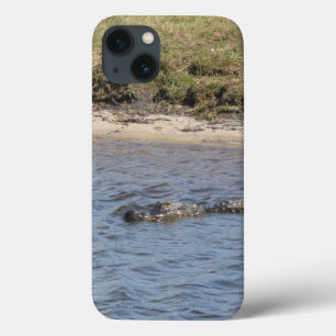 Alligator zwemt in water natuur natuur foto Case-Mate iPhone case