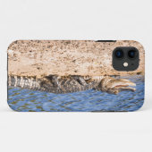 Alligatorbaby zich koesterend in de zon Case-Mate iPhone case (Achterkant (horizontaal))