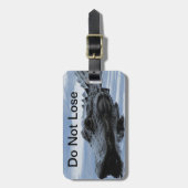 AlligatorBagagelabel Bagagelabel (Voorkant verticaal)