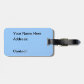 AlligatorBagagelabel Bagagelabel (Achterkant horizontaal)