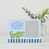 Alligatorbakken Birthday-afwijking Kaart (Staand voorkant)