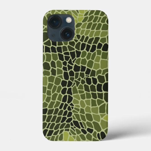 alligatordruk krokodilhuid Case-Mate iPhone case (Achterkant)