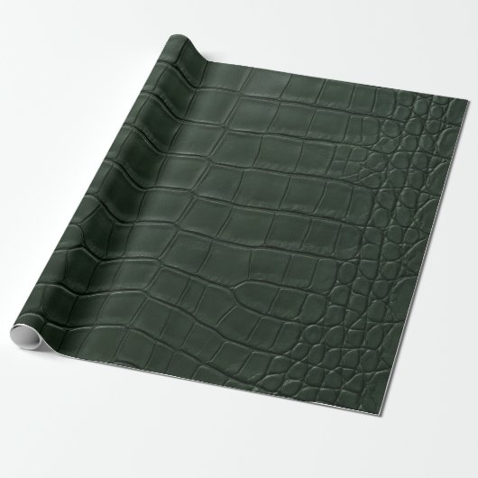 alligatorhuid cadeaupapier (Uitgerold)