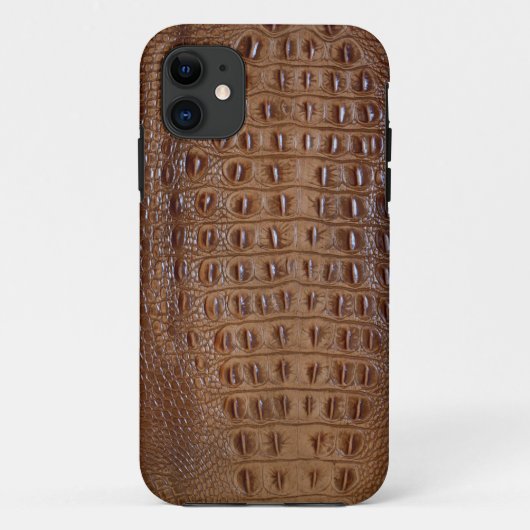 Alligatorhuid Case-Mate iPhone Case (Achterkant)