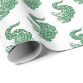 alligatorinpakpapier cadeaupapier (Rol Hoek)