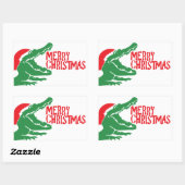 Alligatorkerst sticker (Vel)