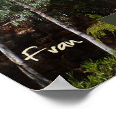 Alligatorkloof met rode kussens poster (Hoek)