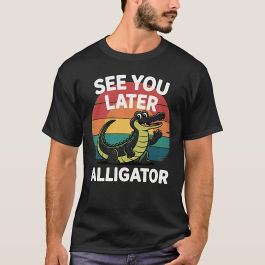 alligatorliefhebber t-shirt (Voorkant)