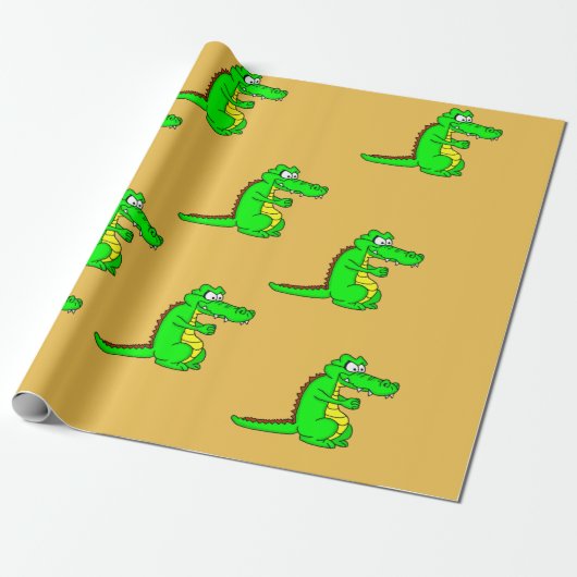 Alligatorpapier voor verpakkingsdoeleinden cadeaupapier (Uitgerold)