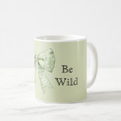 Alligatorprint Boog Wees Wild Koffiemok (Voorkant rechts)