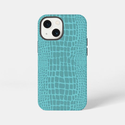 alligatorprint krokodillenleer iPhone hoesje (Achterkant)