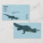 Alligatorprofielkaart Visitekaartje (Voorkant / Achterkant)