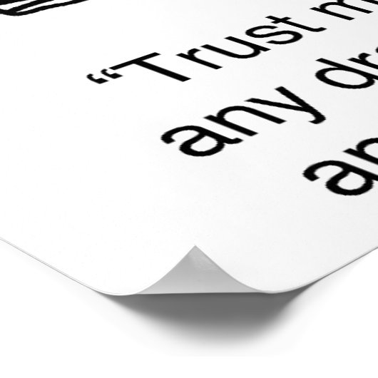 Alligators als afvoerreinigers poster (Hoek)