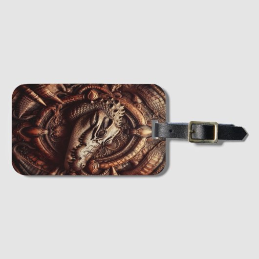Alligator's Embrace Bagagelabel (Voorkant (horizontaal))