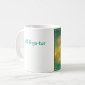 Alligators en Fleur-de-lis Koffiemok (Voorkant links)
