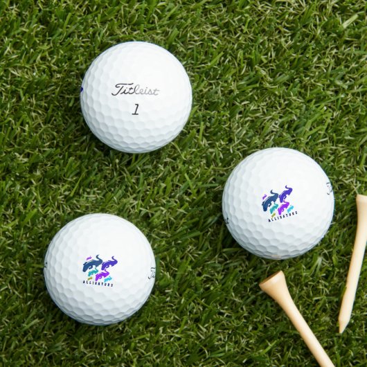 alligators golfballen (Insitu Gras)