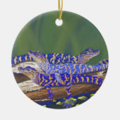 alligators keramisch ornament (Voorkant)