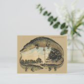 Alligators, Key West, FL Briefkaart (Staand voorkant)