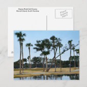 Alligators op Osprey Point Golf-cursus Briefkaart (Voorkant / Achterkant)