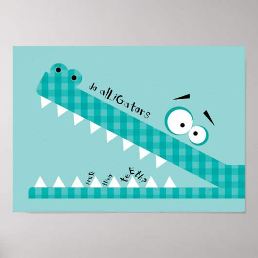 alligators... poster (Voorkant)