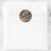 alligators ronde sticker (Tas)
