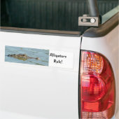 Alligators Rule Bumpersticker (Op Truck)