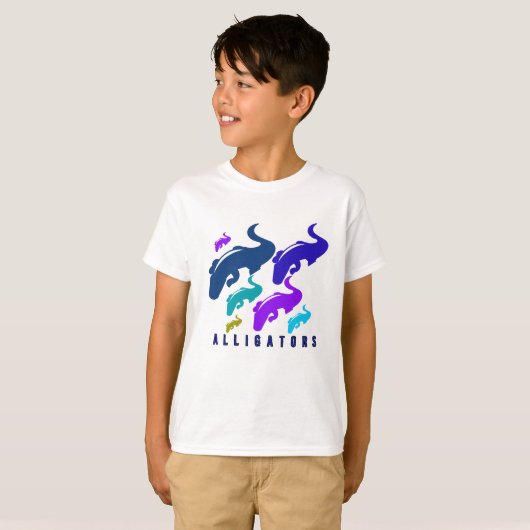 Alligators T-shirt (Voorkant volledig)