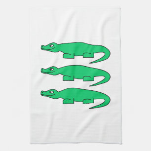 Alligators. Theedoek