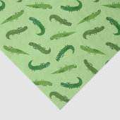 Alligators Tissuepapier (Detail)