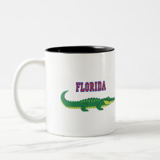 Alligators van Florida Tweekleurige Koffiemok