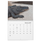 Alligators Wall Agenda Kalender (Feb 2027)