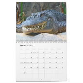 Alligators Wall Agenda Kalender (Feb 2027)
