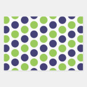 AlligatorStippen Rugby Stripes Gift Wrap Sheets Inpakpapier Vel (Voorkant)