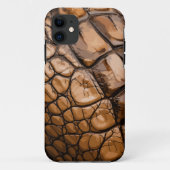 Alligatorstructuur Case-Mate iPhone Case (Achterkant)