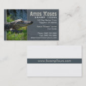 AlligatorVisitekaartje Visitekaartje (Voorkant / Achterkant)